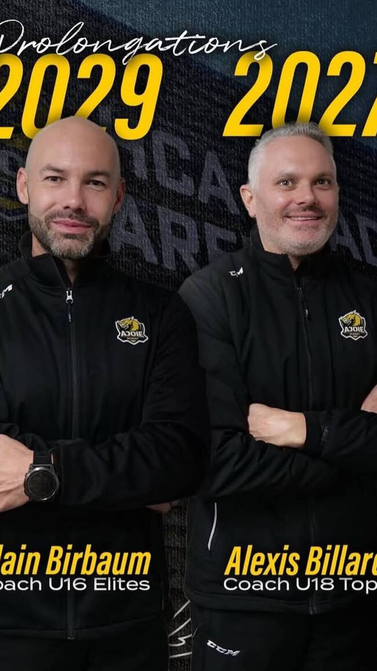 Le HCA Academy prolonge deux de ses entraîneurs pros