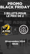 PROMOTION BLACK FRIDAY POUR LA RENCONTRE DU 29.11