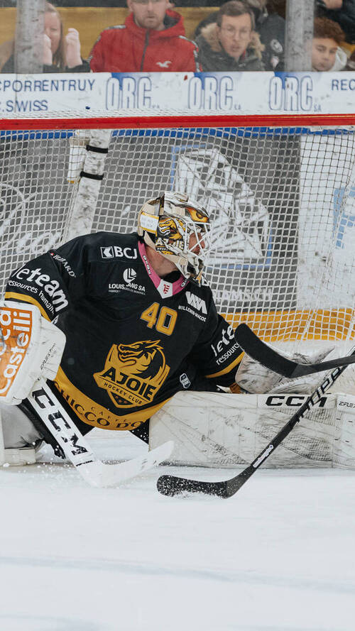 Un Ajoie combattif n'arrive pas à renverser le leader grison