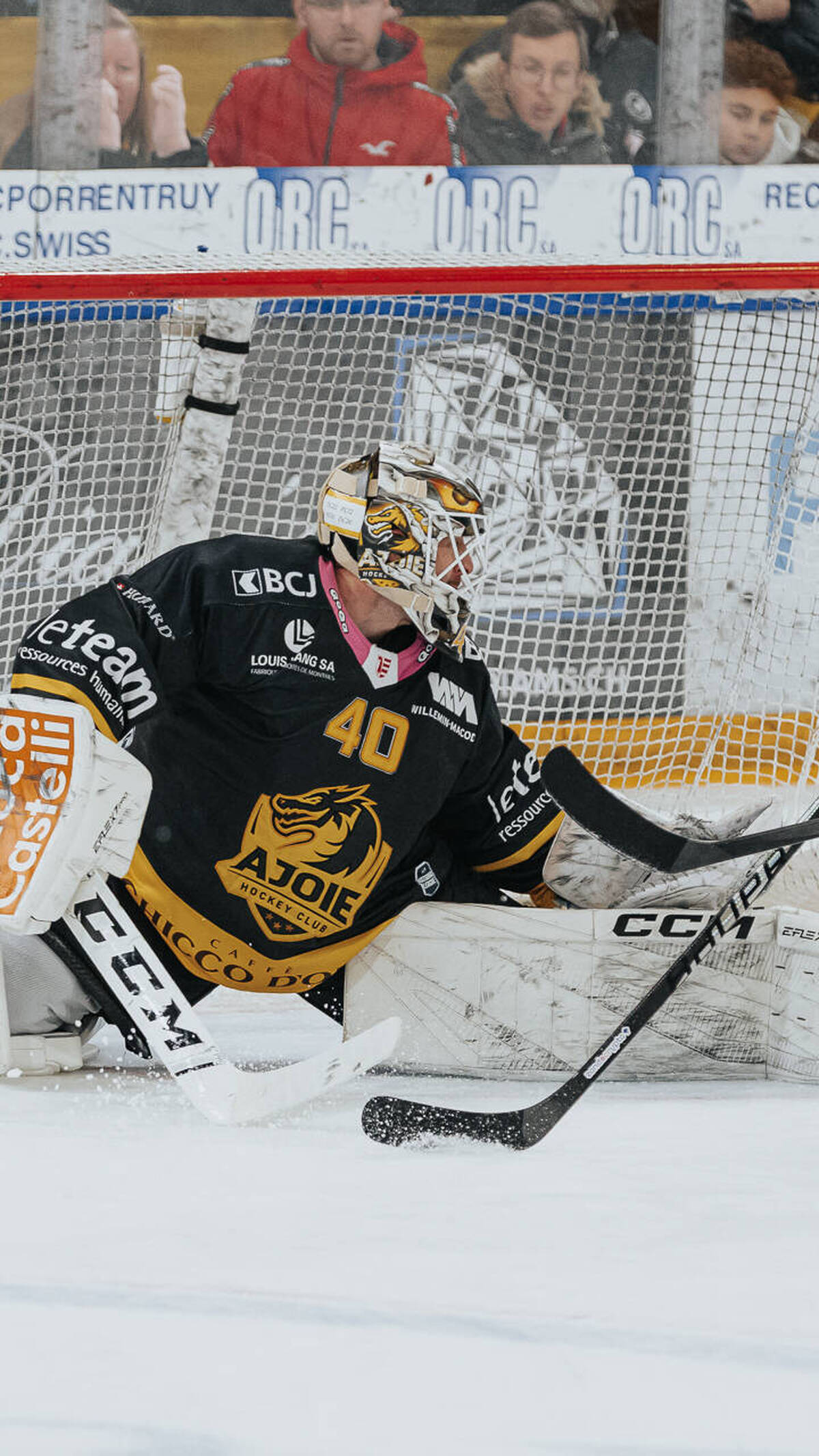 Un Ajoie combattif n'arrive pas à renverser le leader grison