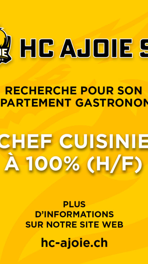 On recherche un cuisinier