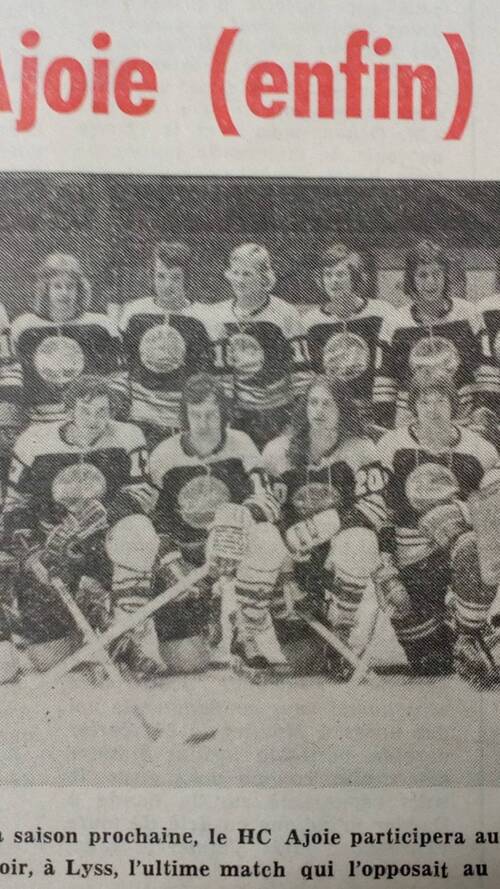 1978 - Ascension en 1ère ligue