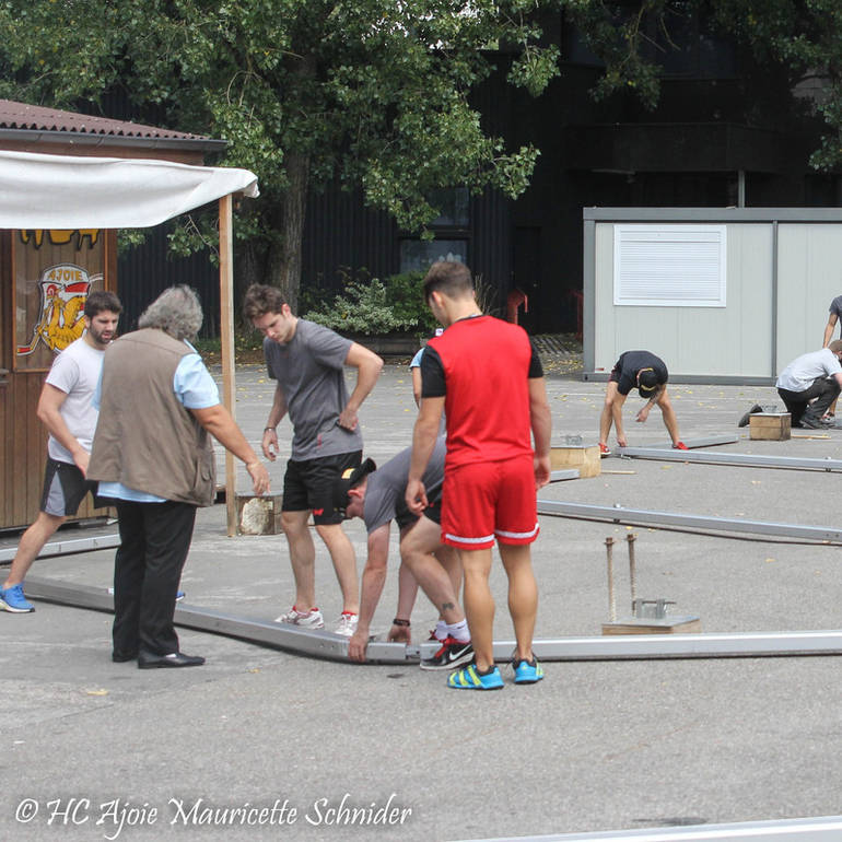 Montage de la tente - 19.08.15
