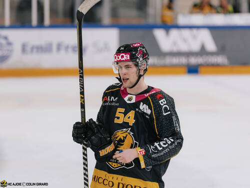 54 Garessus Lilian, C.G Photographie, Colin Girard, HCA, HCAjoie, Hockey Club Ajoie, Joueurs NL, NL, National League, Porrentruy, RAIFFEISEN ARENA, Saison 2023-24, hockey