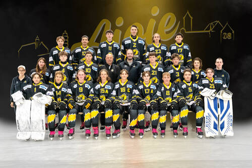 PHOTO D'EQUIPE DES U17 DE L'ACADEMY