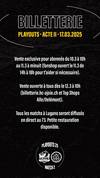 INFO BILLETTERIE