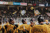 C.G Photographie, Club National League, Colin Girard, HC Ajoie, HCA, NL, National League, RAIFFEISEN ARENA, Saison24-25, banc joueur, cop, drapeaux, hockey, kop, supporters