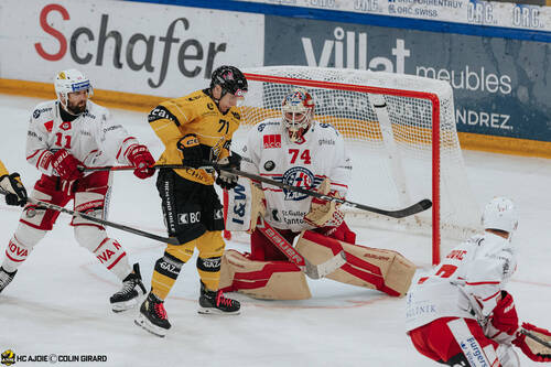 71 Mottet Kilian, C.G Photographie, Club National League, Colin Girard, HC Ajoie, HCA, HCA Vs SCRJ, NL, National League, RAIFFEISEN ARENA, Saison25-26, hockey, occasion manquée