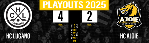 HC Lugano 4 HC Ajoie 2
