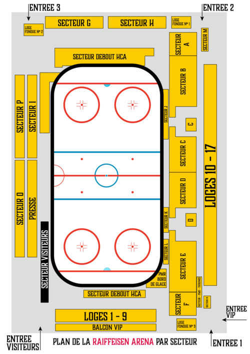 PLAN RAIFFEISEN ARENA