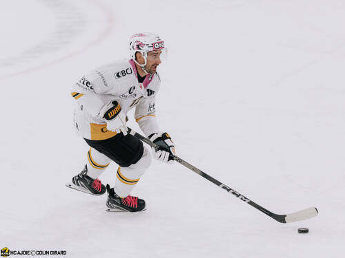 12 Frossard Thibault, C.G Photographie, Colin Girard, GSHC, Genève Servette Hockey Club, HCA, HCAjoie, Hockey Club Ajoie, Joueurs NL, Maillot Extérieur, Maillot blanc, Match amical, NL, National League, Porrentruy, RAIFFEISEN ARENA, Saison 2023-24, Saison 2024-25, hockey