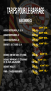 tarif abonnés